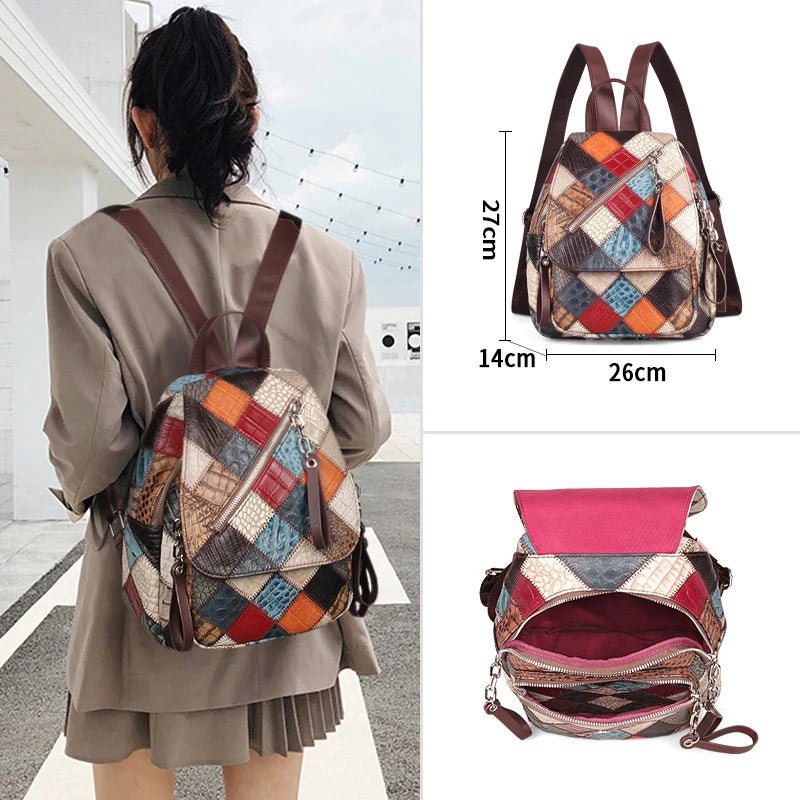 Sac à Dos Cuir Femme Élégant "La Complice"