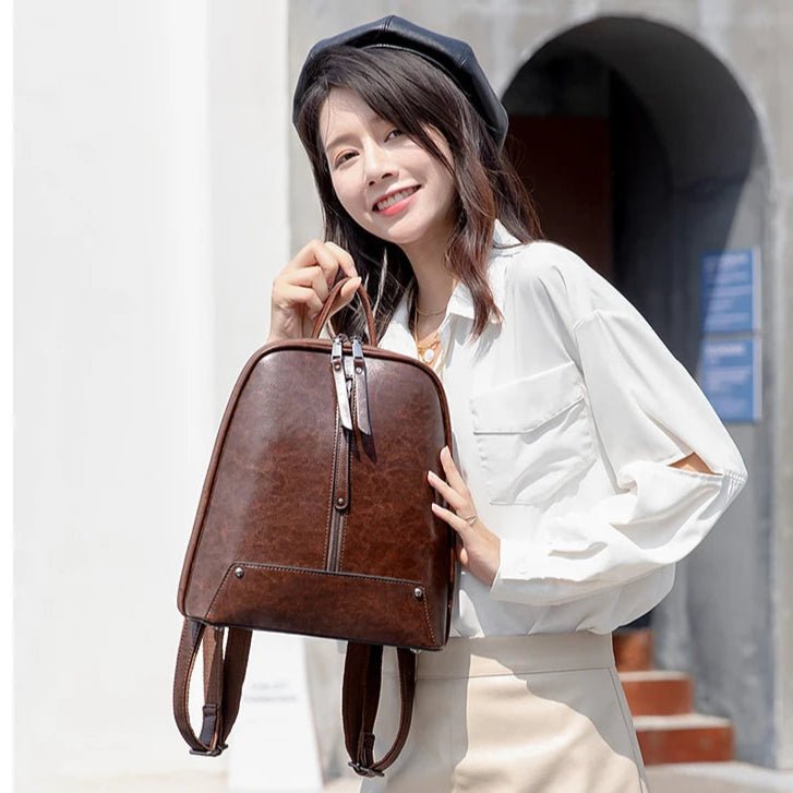 Sac à Dos Cuir Femme Élégant "La Concorde"
