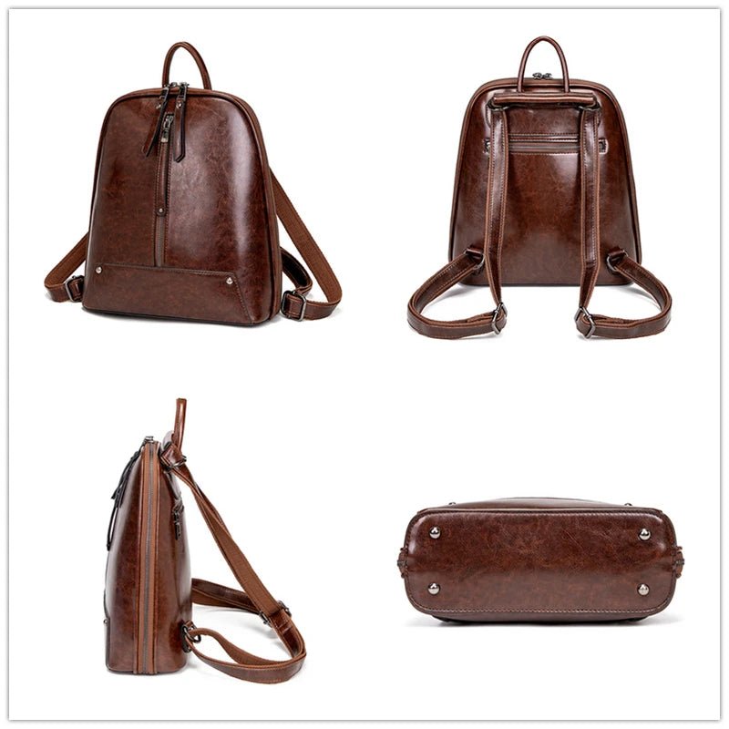 Sac à Dos Cuir Femme Élégant "La Concorde"