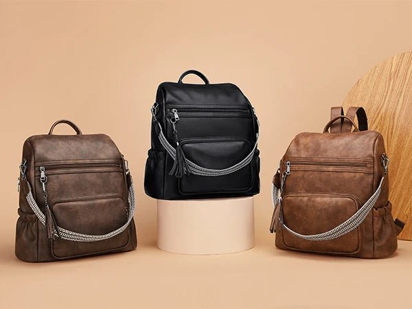 Sac à Dos Cuir Femme Élégant "La Fabuleuse"
