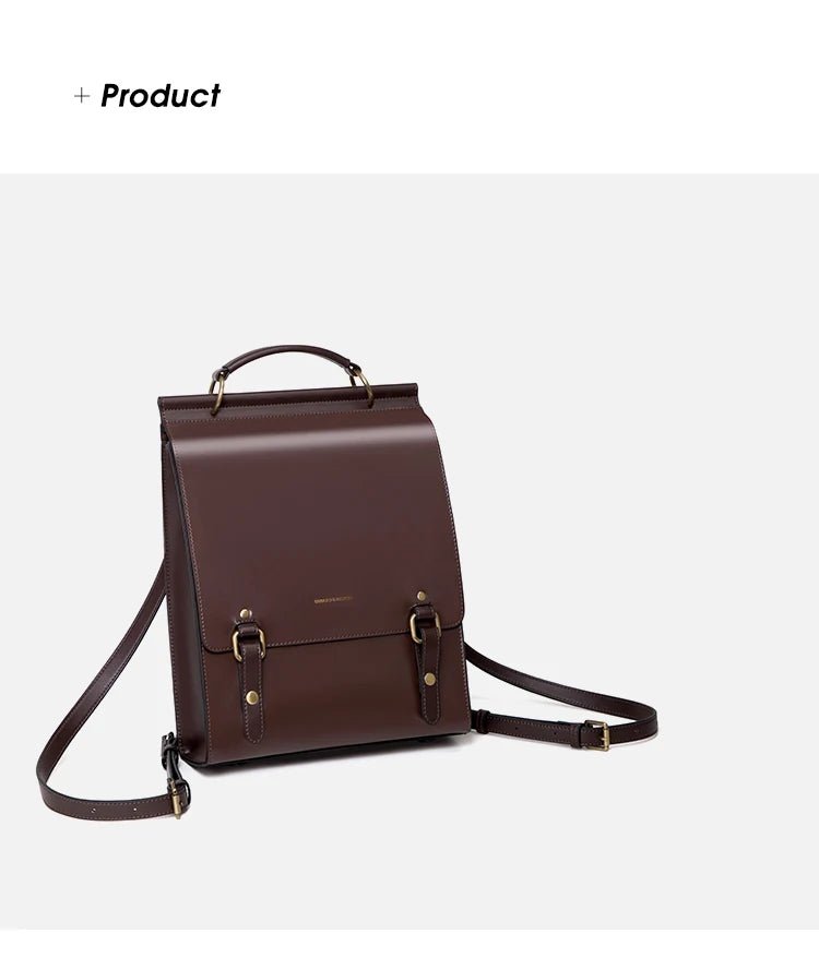 Sac à Dos Cuir Femme élégant "La Pionnière"