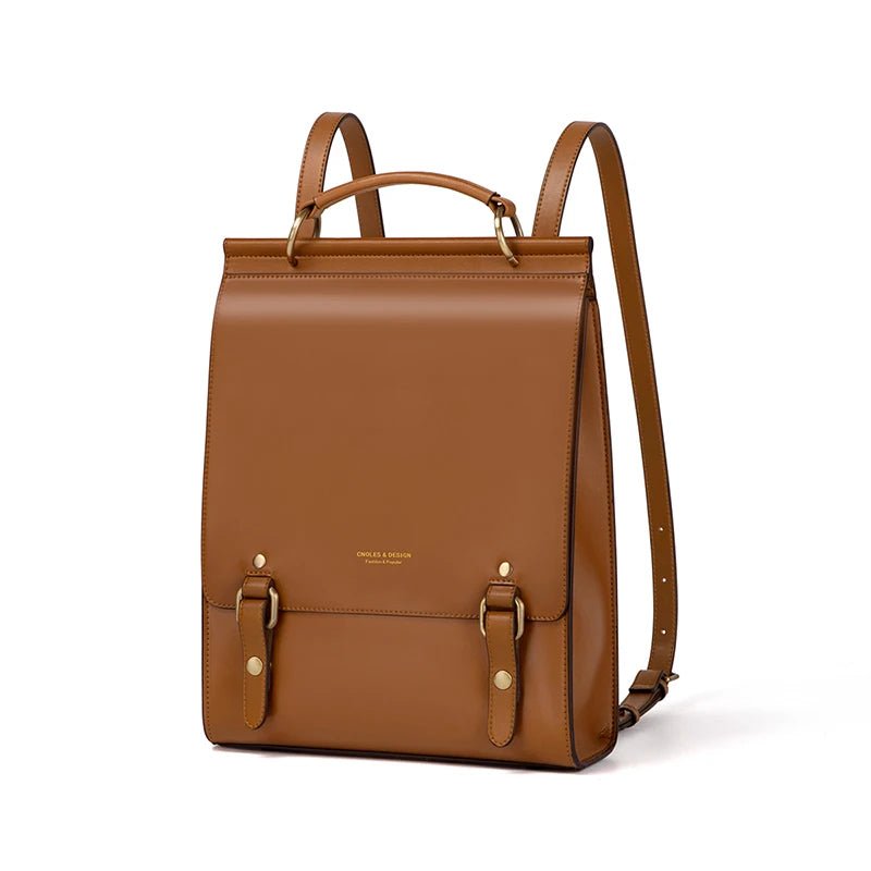 Sac à Dos Cuir Femme élégant "La Pionnière"