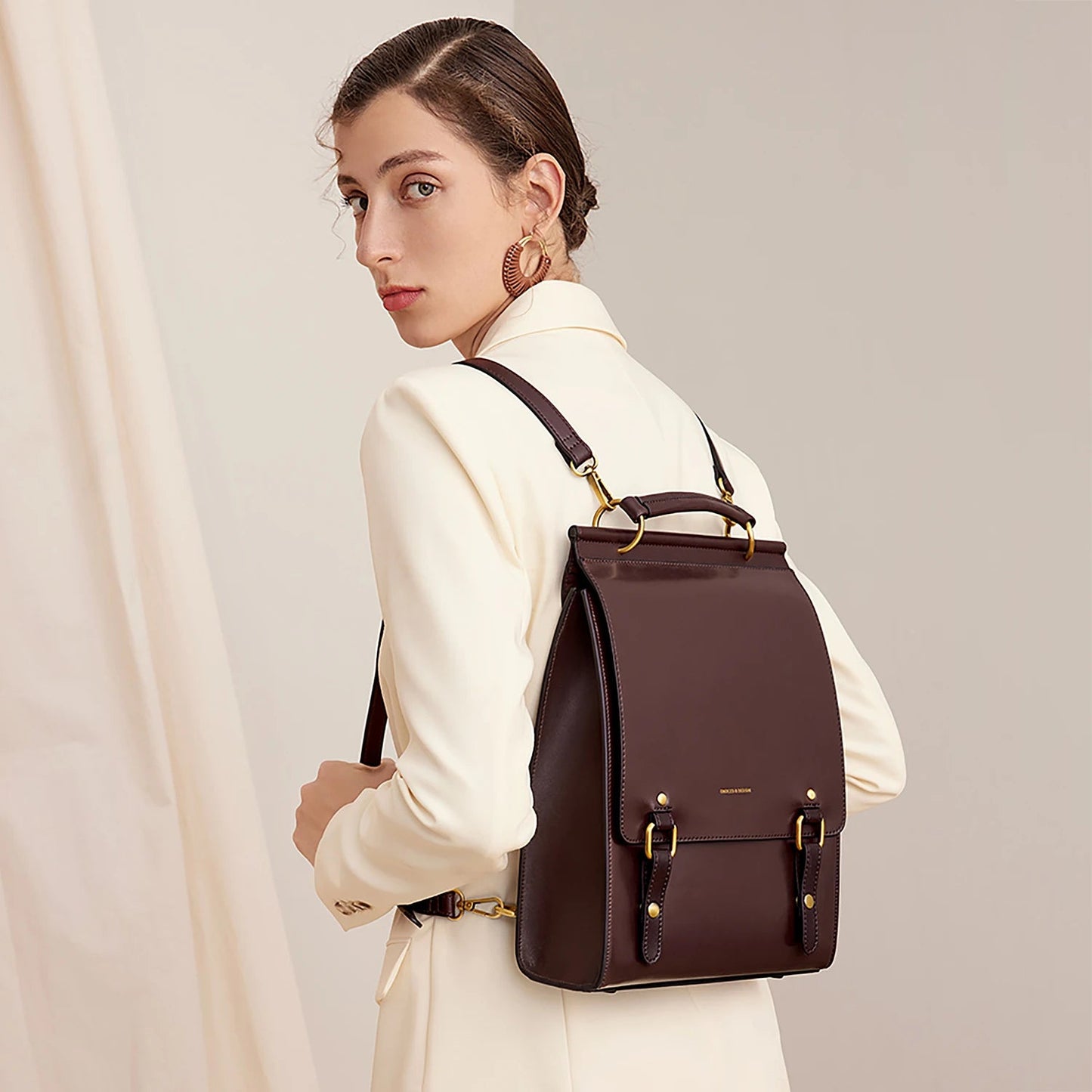 Sac à Dos Cuir Femme élégant "La Pionnière"