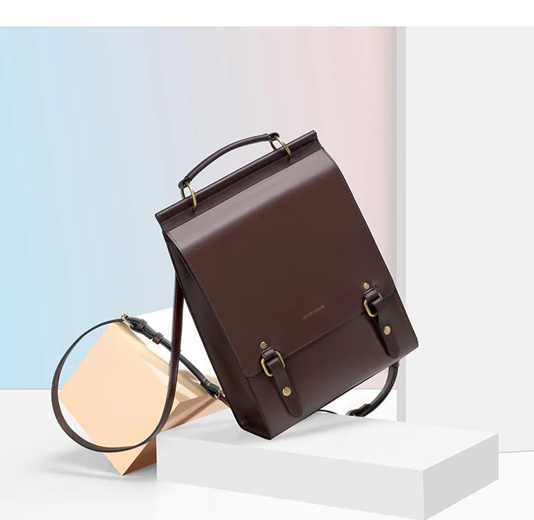 Sac à Dos Cuir Femme élégant "La Pionnière"