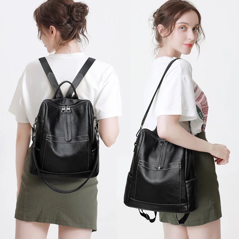 Sac à Dos Cuir Femme élégant "La Téméraire"