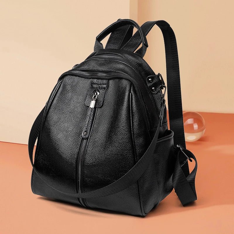 Sac à Dos Cuir Femme élégant "L'Intégrale"
