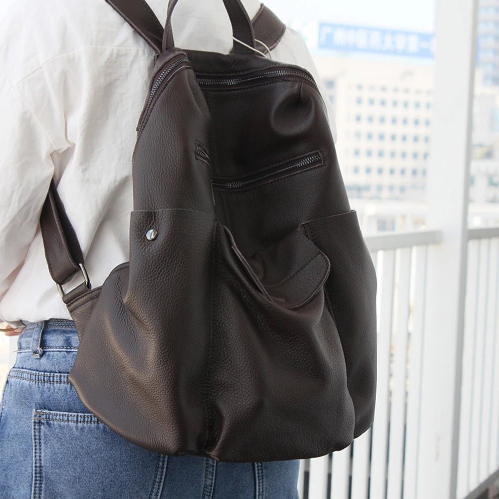 Sac à Dos Cuir Femme "La Créative"