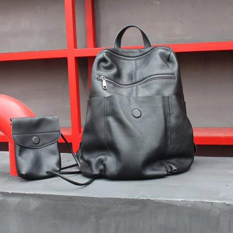 Sac à Dos Cuir Femme "La Créative"