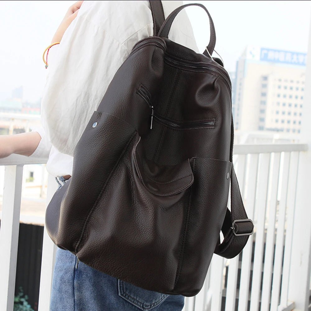 Sac à Dos Cuir Femme "La Créative"