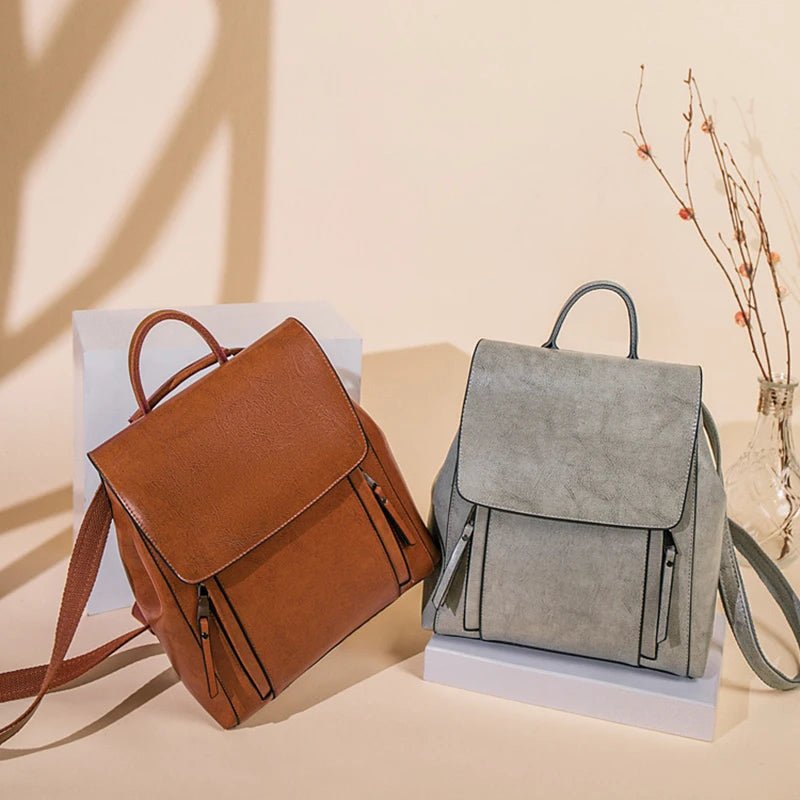 Sac à Dos Cuir Femme "La Oasis"