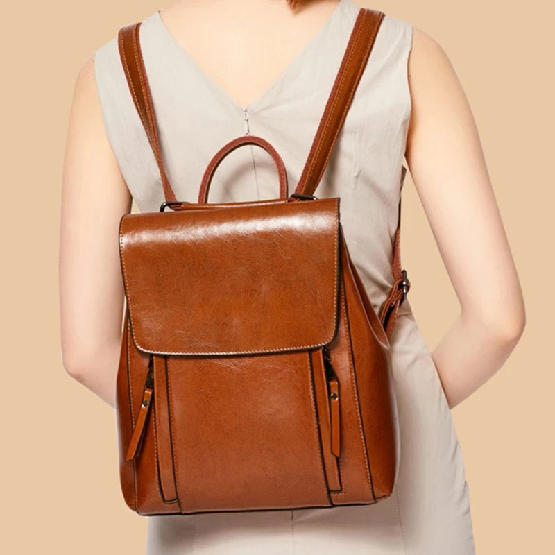 Sac à Dos Cuir Femme "La Oasis"