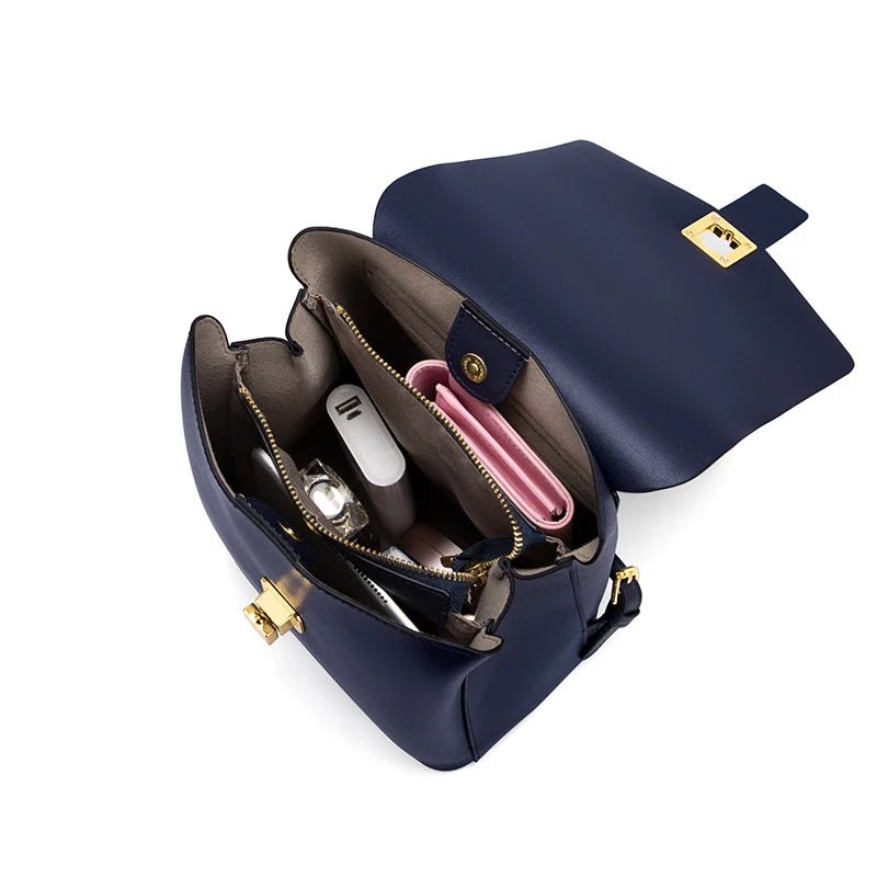 Sac à Dos Cuir Femme 'L'Innovante'
