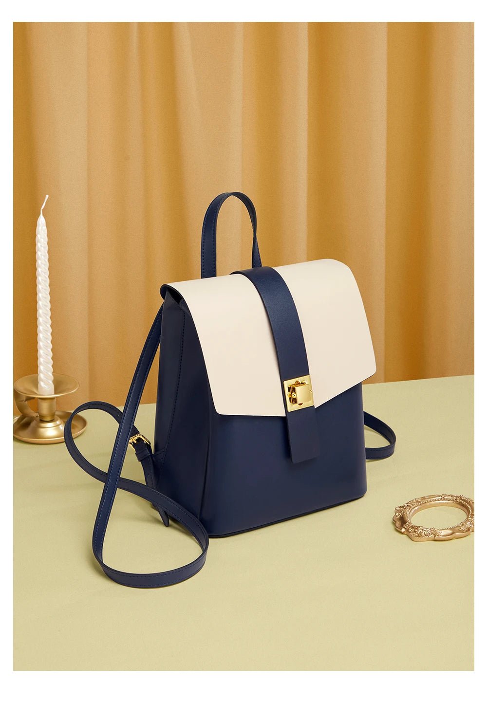 Sac à Dos Cuir Femme 'L'Innovante'
