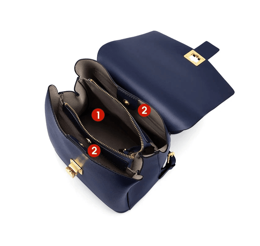 Sac à Dos Cuir Femme 'L'Innovante'
