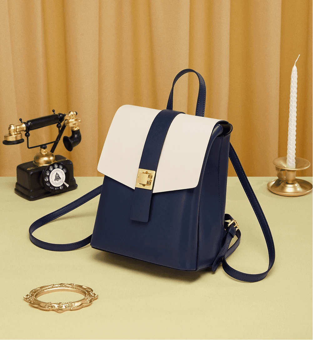 Sac à Dos Cuir Femme 'L'Innovante'