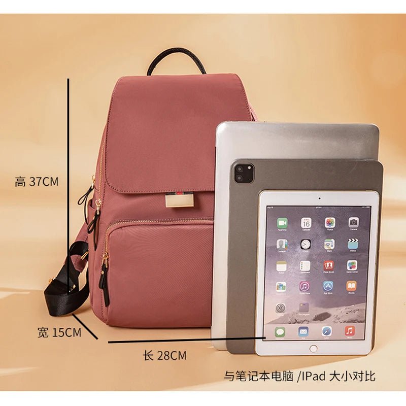 Sac à Dos Cuir Femme pratique "La Aventurière"