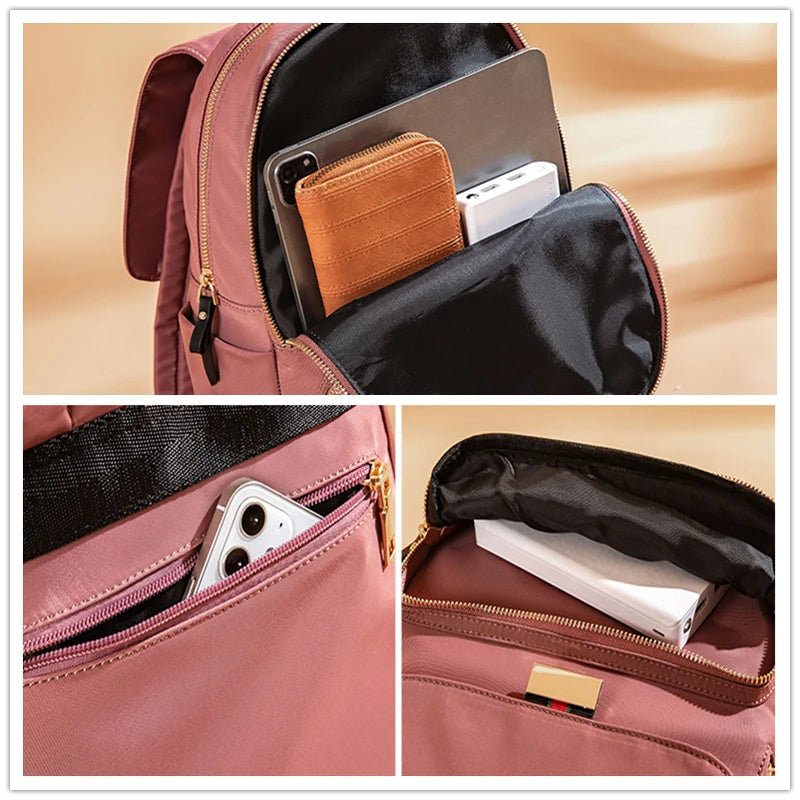 Sac à Dos Cuir Femme pratique "La Aventurière"