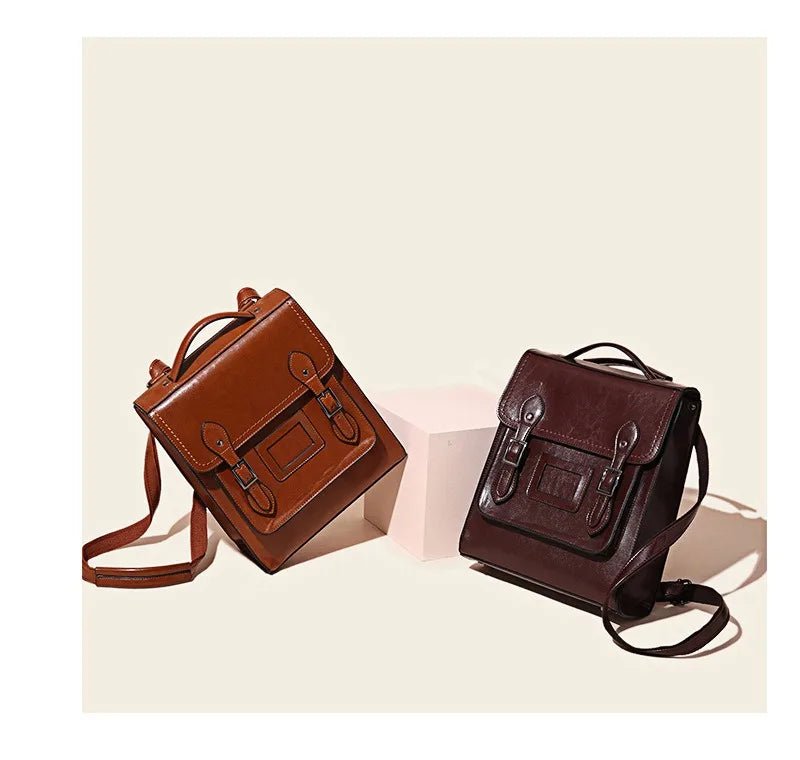 Sac à Dos Cuir Femme tendance "L'Avant-Gardiste"