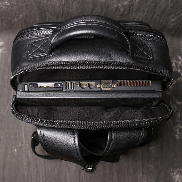 Sac à Dos Cuir Homme Élégant "Le Privilège" - Restaur Cuirs