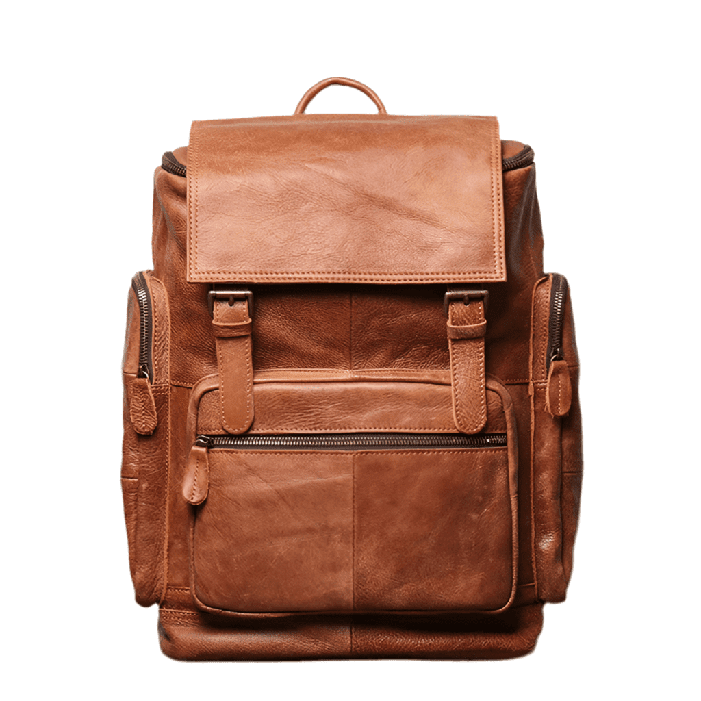 Sac à Dos Cuir Homme "Le Discret" - Restaur Cuirs