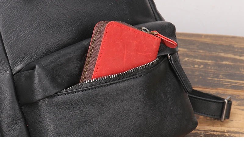 Sac à Dos Cuir Homme Vintage "Le Résistant" - Restaur Cuirs