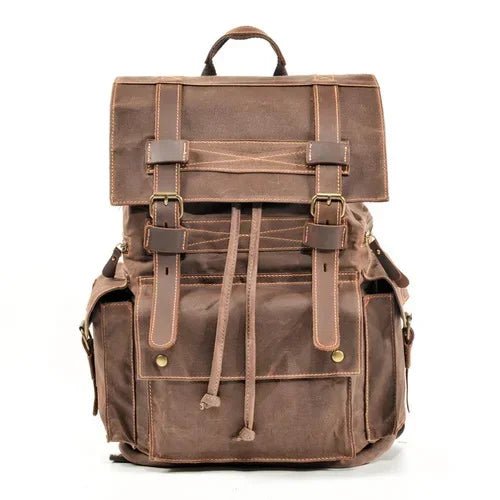 Sac à Dos Cuir Homme Vintage "L'Explorer" - Restaur Cuirs