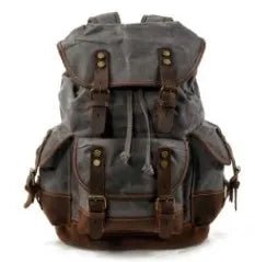 Sac à Dos Toile Homme Vintage "Le Pérégrin" - Restaur Cuirs