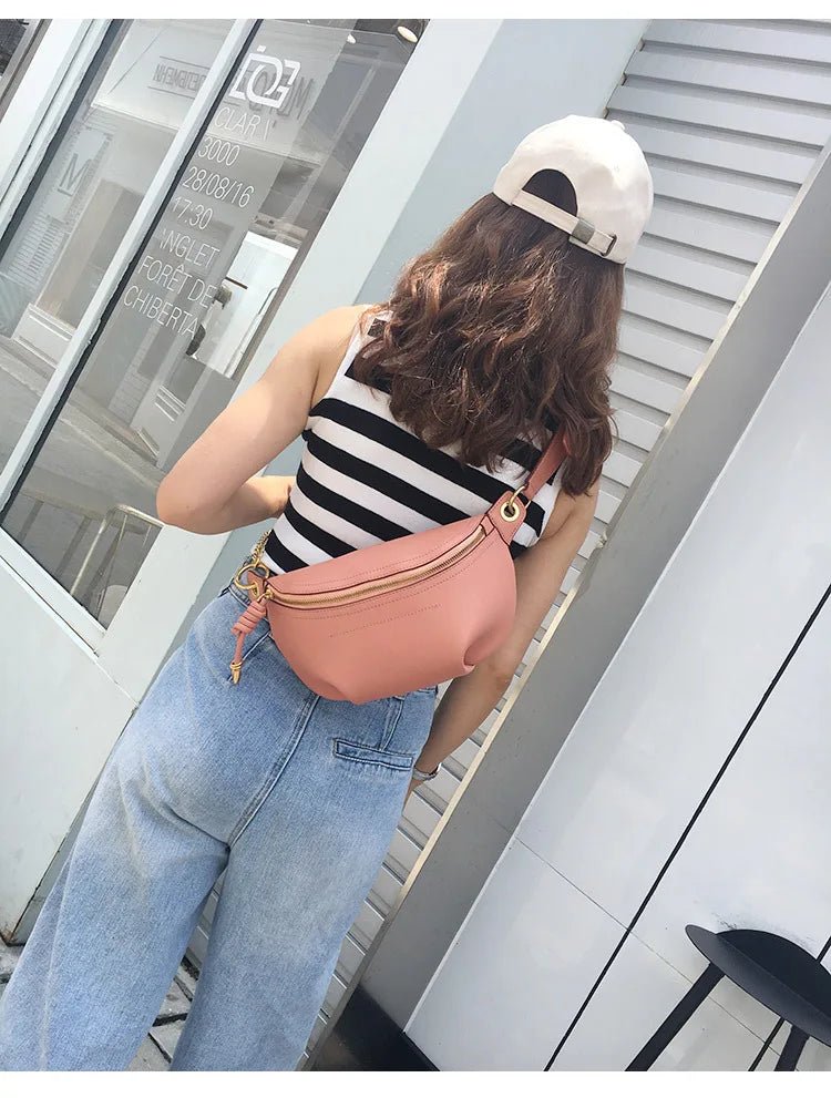 Sac Banane Cuir Femme élégant 'L'Agile' - Restaur Cuirs