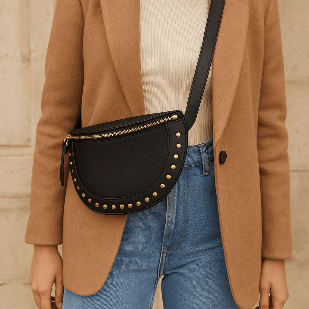Sac Banane Cuir Femme : Praticité Élégante avec 'La Galante' - Restaur Cuirs