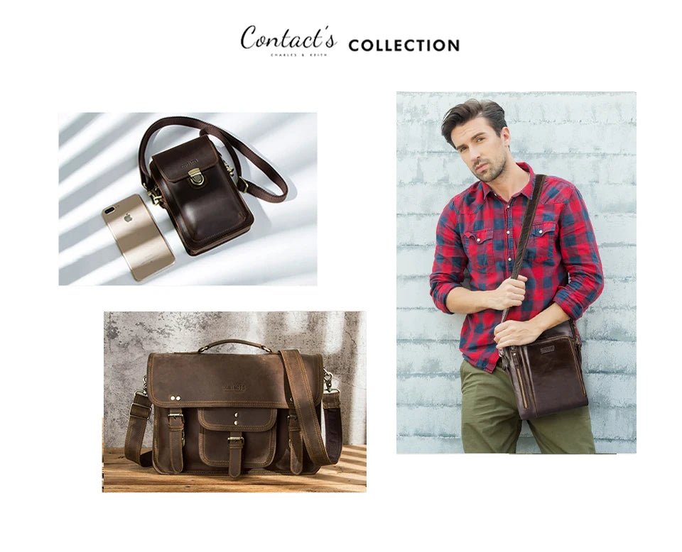 Sac Banane Homme Cuir Pratique et Élégant "Le Coursier" - Restaur Cuirs