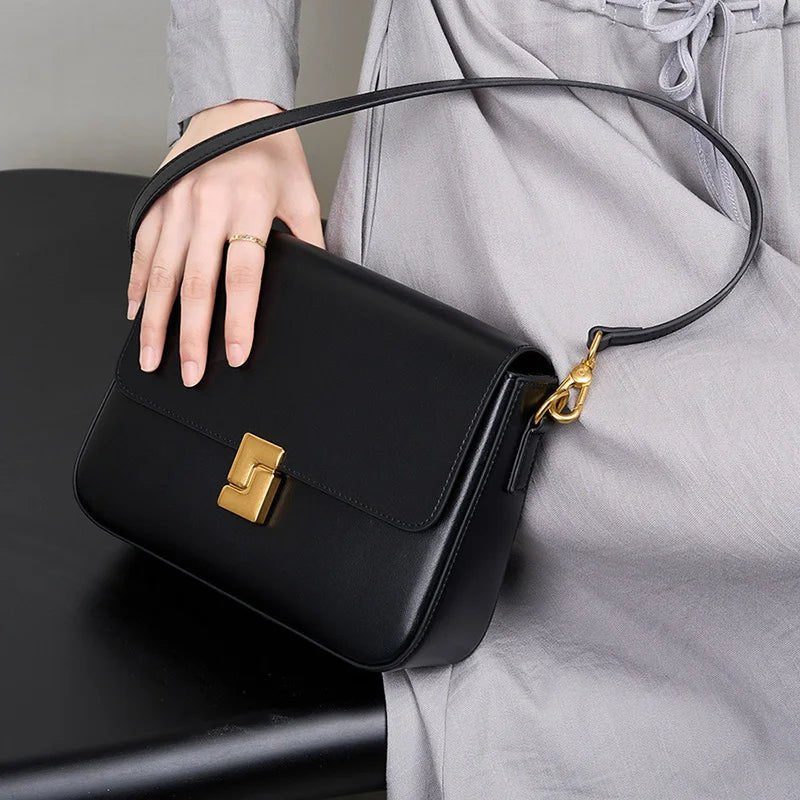 Sac bandoulière cuir "La Bohème" pour femme - Restaur Cuirs