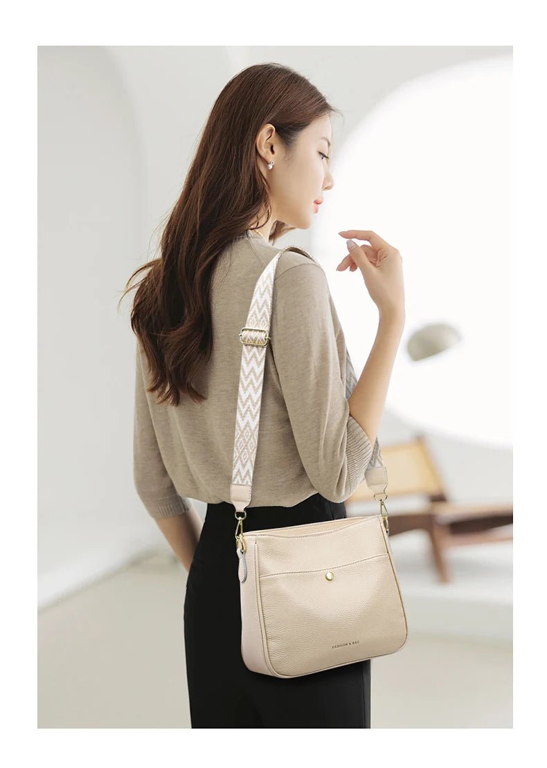Sac bandoulière cuir "L'Audacieuse" pour femme - Restaur Cuirs