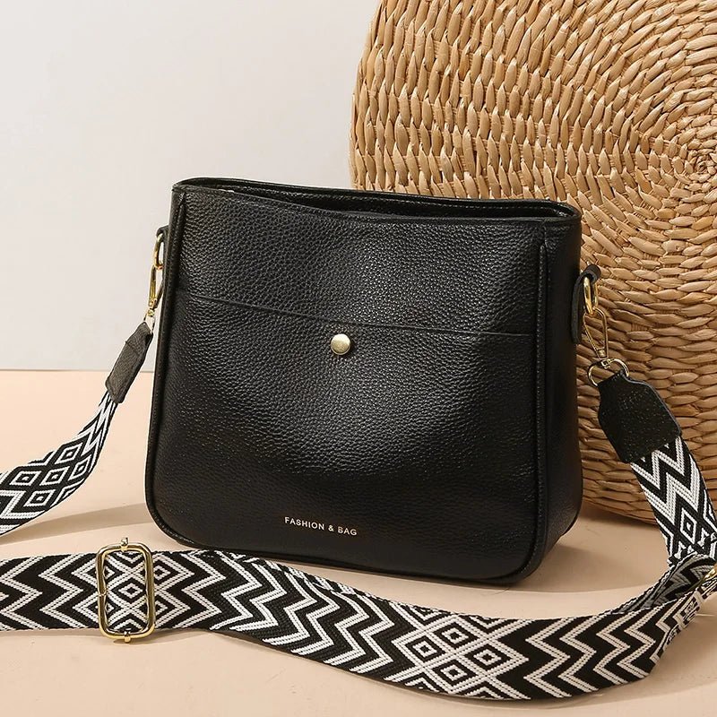 Sac bandoulière cuir "L'Audacieuse" pour femme - Restaur Cuirs