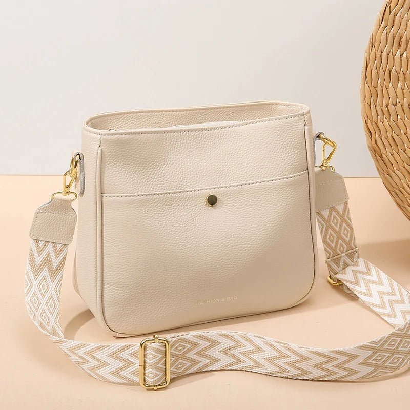 Sac bandoulière cuir "L'Audacieuse" pour femme - Restaur Cuirs