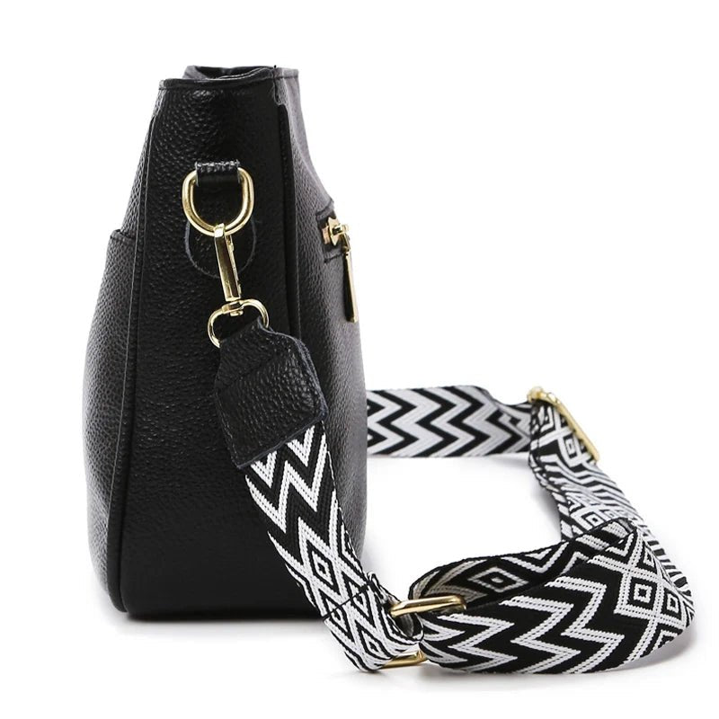 Sac bandoulière cuir "L'Audacieuse" pour femme - Restaur Cuirs