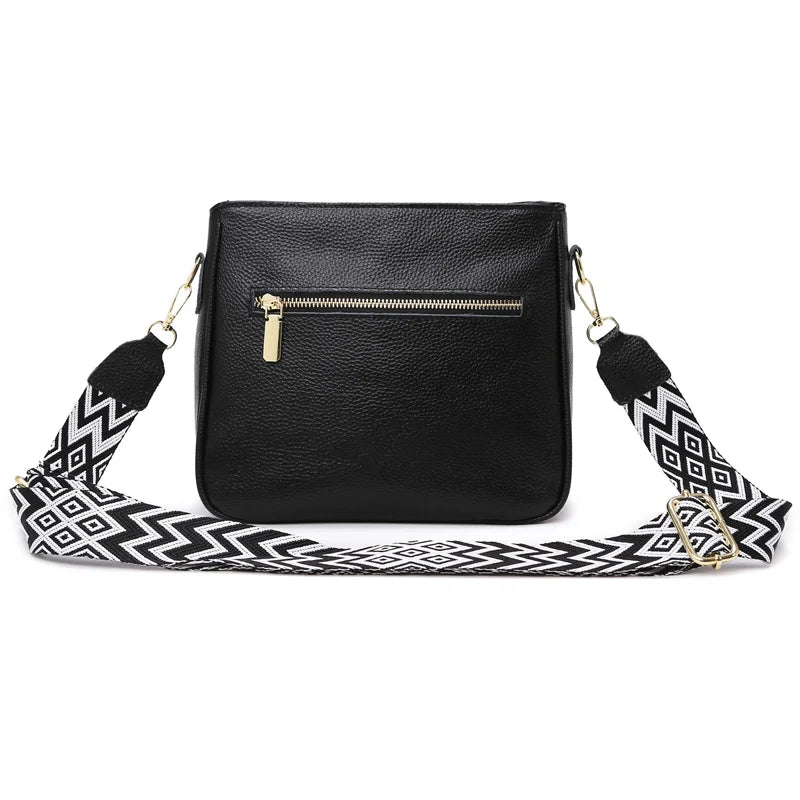 Sac bandoulière cuir "L'Audacieuse" pour femme - Restaur Cuirs