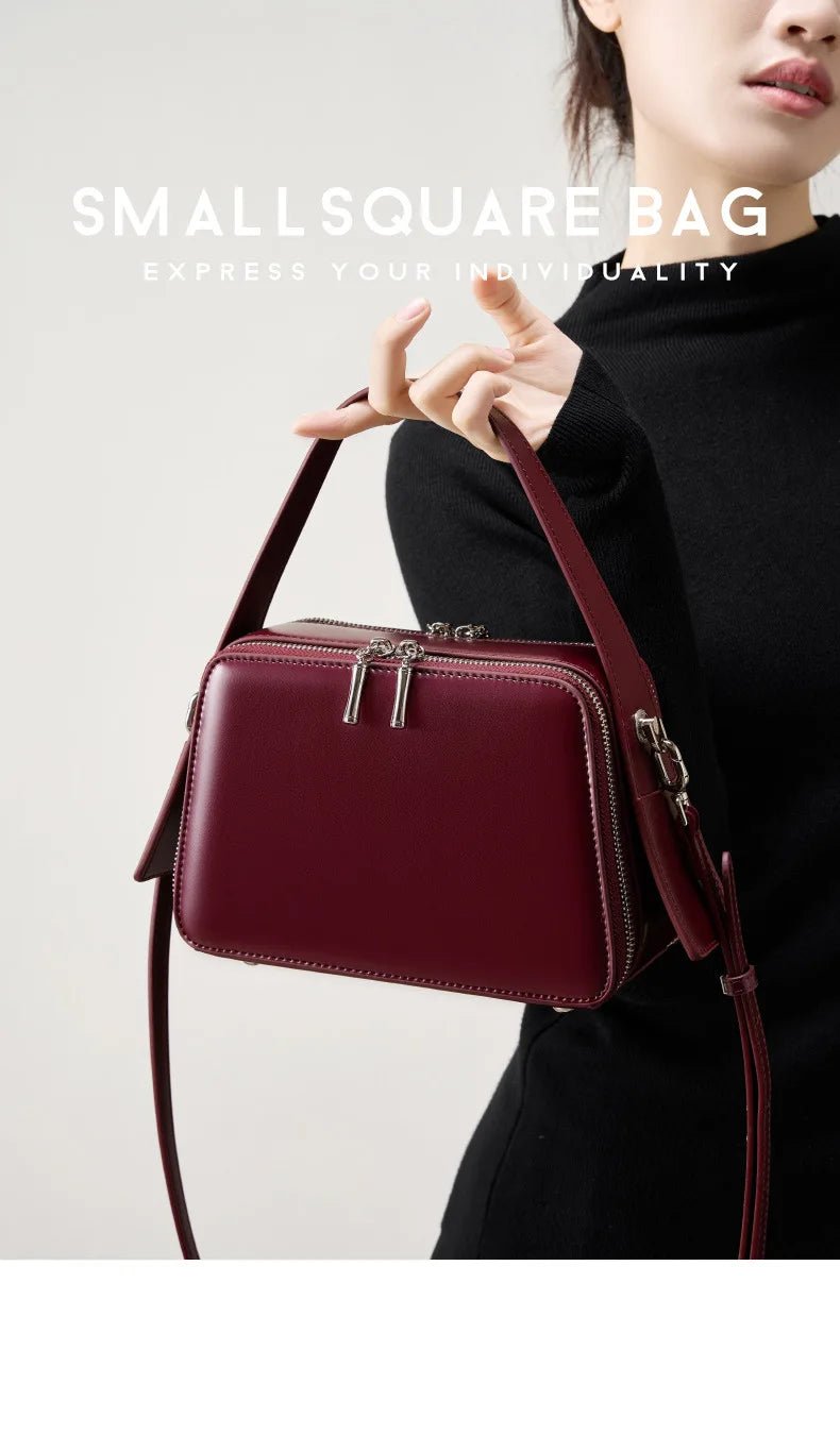Sac Bandoulière en Cuir Femme chic "La Convoitée" - Restaur Cuirs