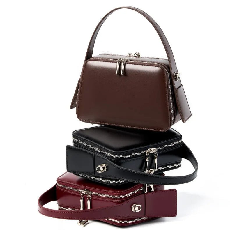 Sac Bandoulière en Cuir Femme chic "La Convoitée" - Restaur Cuirs