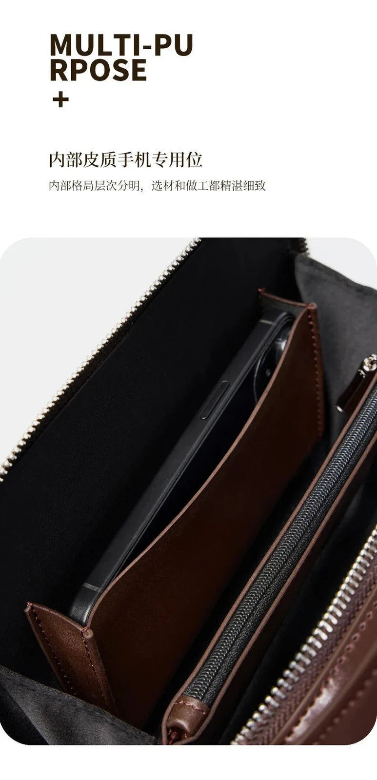 Sac Bandoulière en Cuir Femme chic "La Convoitée" - Restaur Cuirs