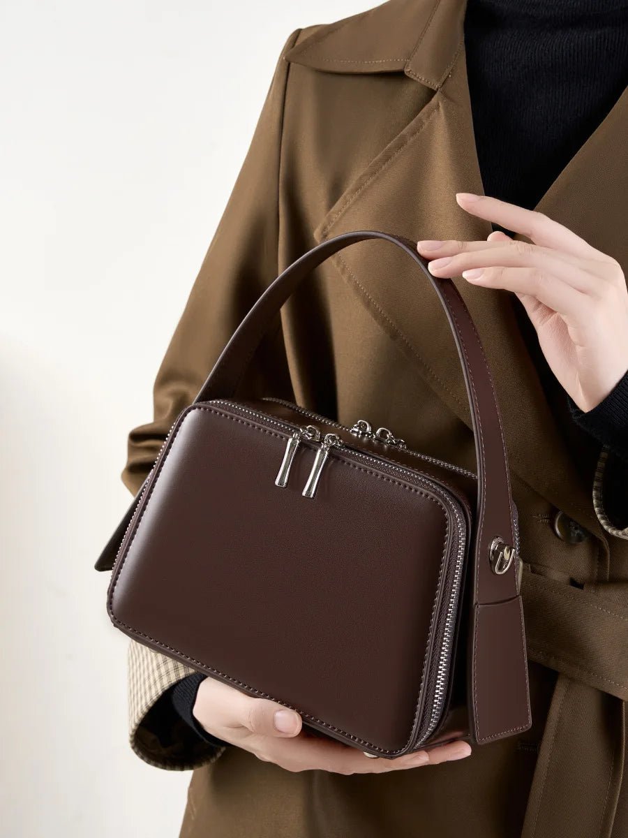 Sac Bandoulière en Cuir Femme chic "La Convoitée" - Restaur Cuirs