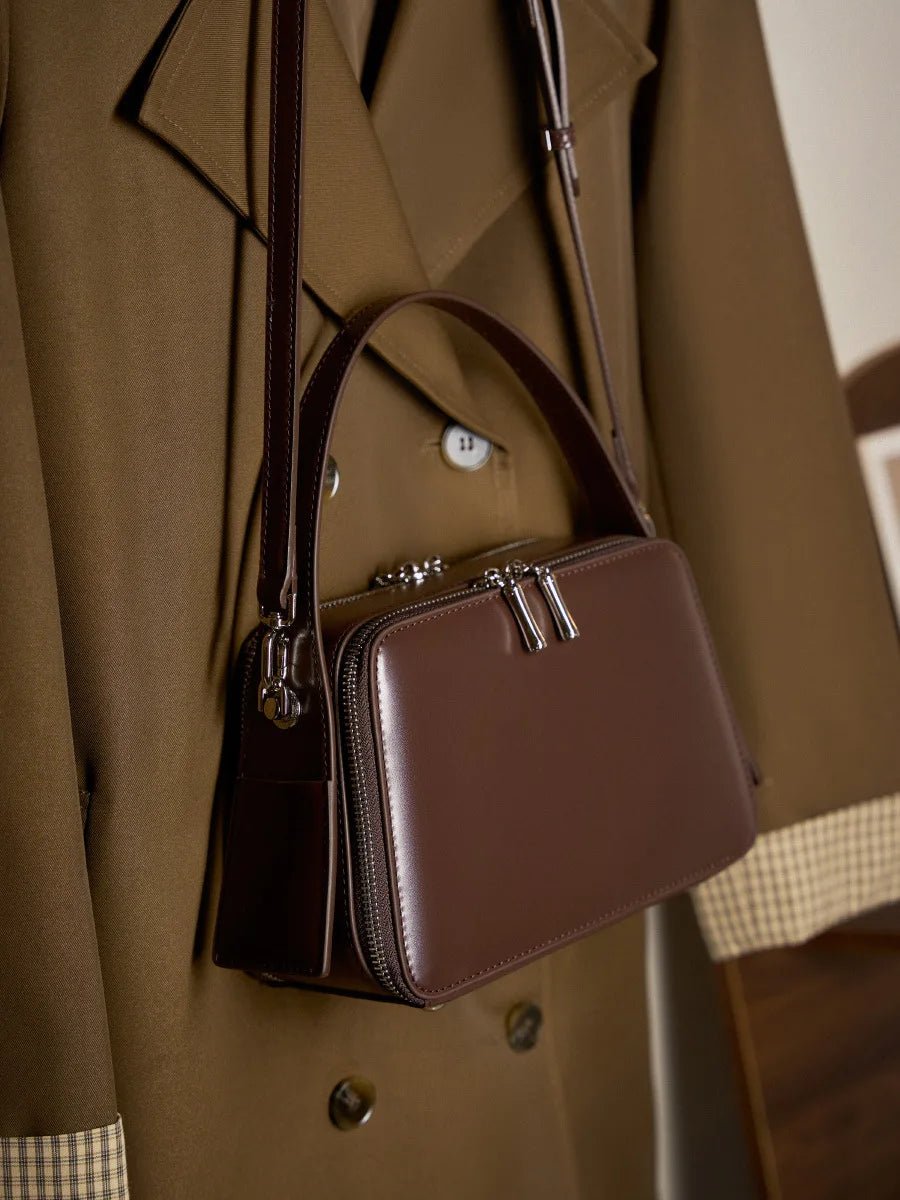 Sac Bandoulière en Cuir Femme chic "La Convoitée" - Restaur Cuirs