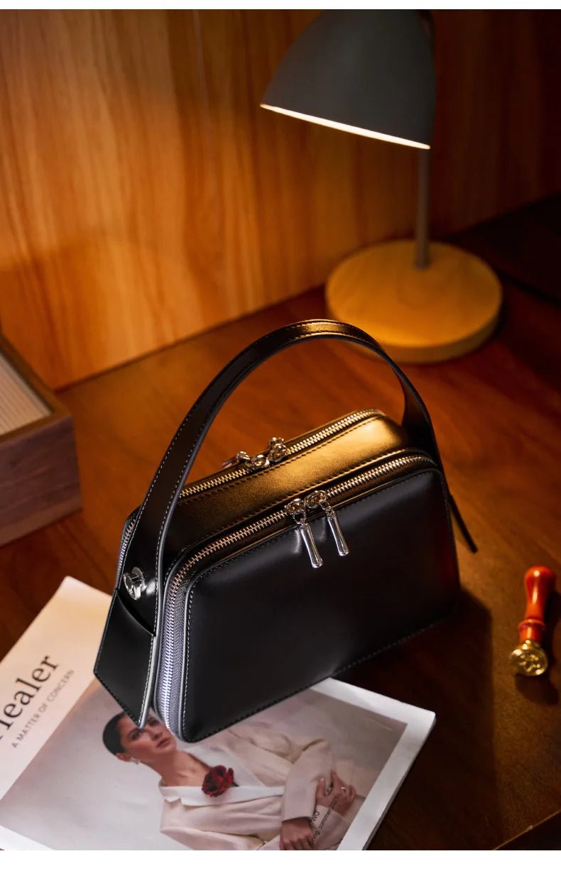 Sac Bandoulière en Cuir Femme chic "La Convoitée" - Restaur Cuirs