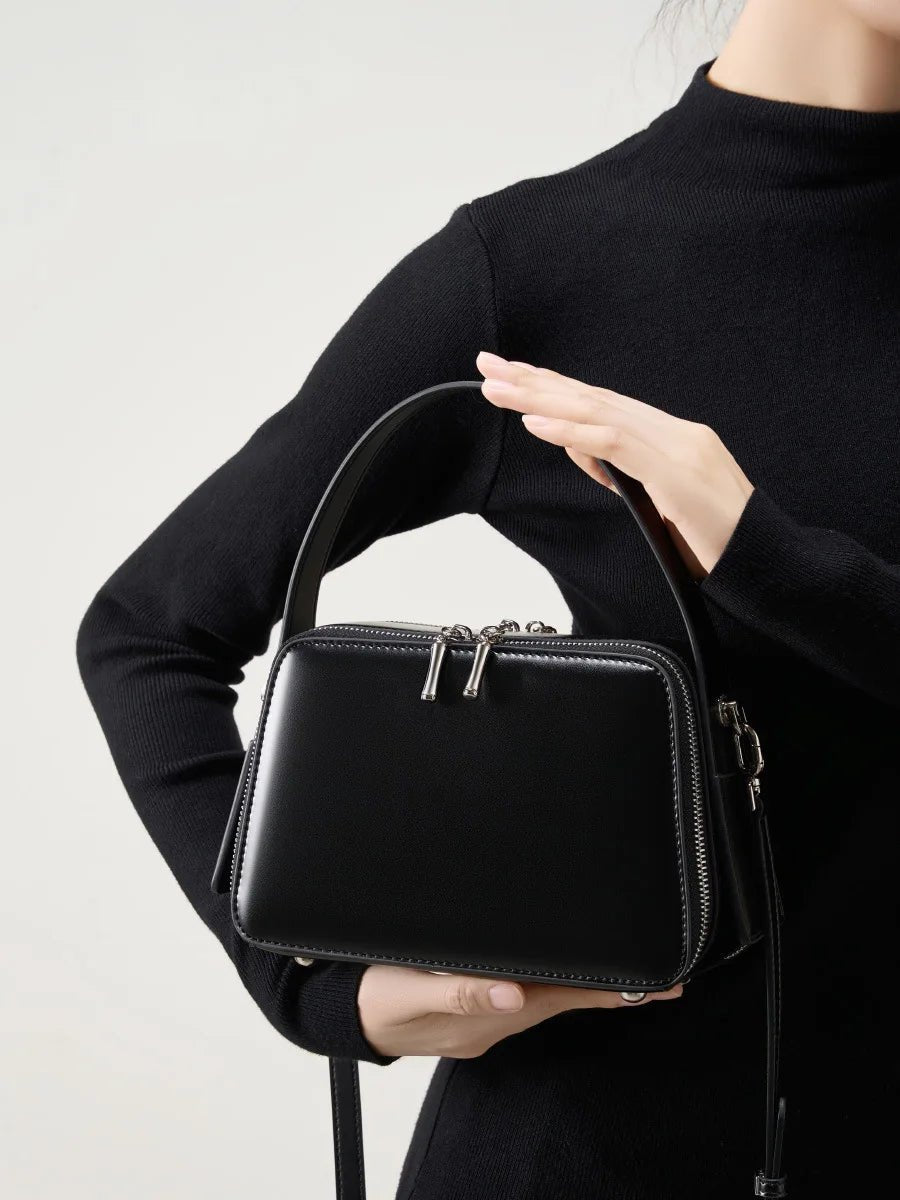 Sac Bandoulière en Cuir Femme chic "La Convoitée" - Restaur Cuirs