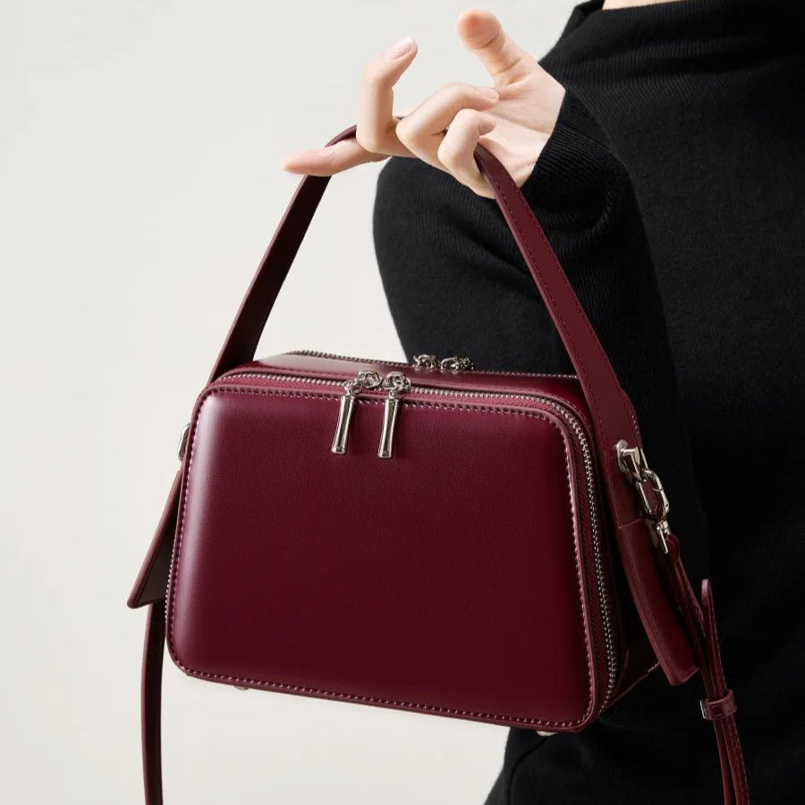 Sac Bandoulière en Cuir Femme chic "La Convoitée" - Restaur Cuirs