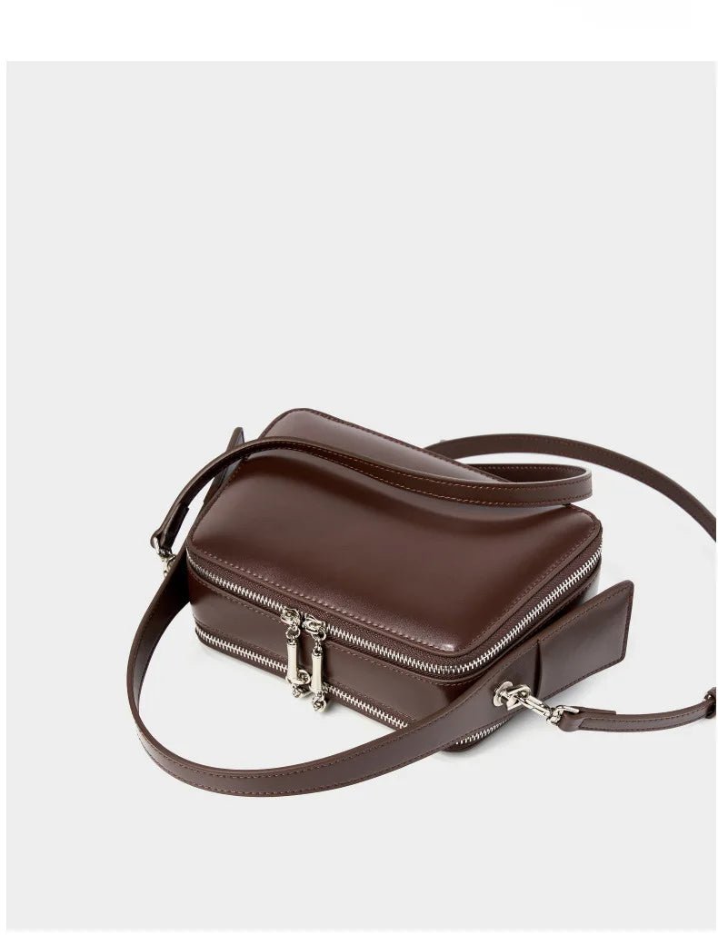 Sac Bandoulière en Cuir Femme chic "La Convoitée" - Restaur Cuirs
