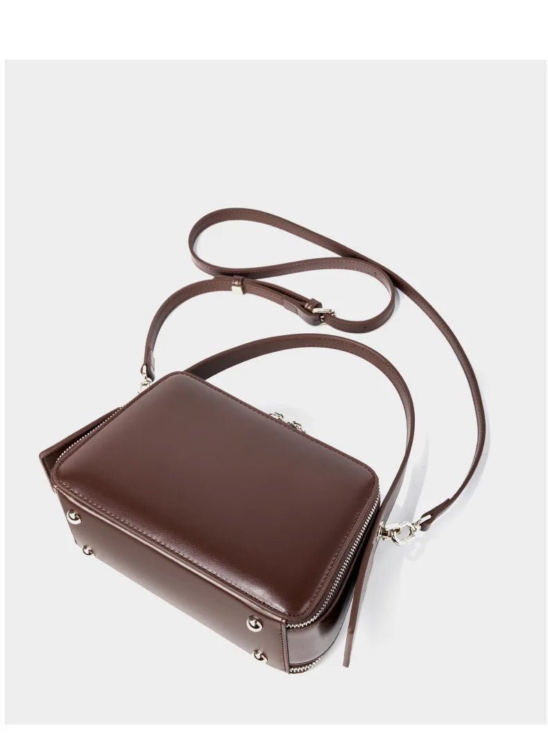 Sac Bandoulière en Cuir Femme chic "La Convoitée" - Restaur Cuirs