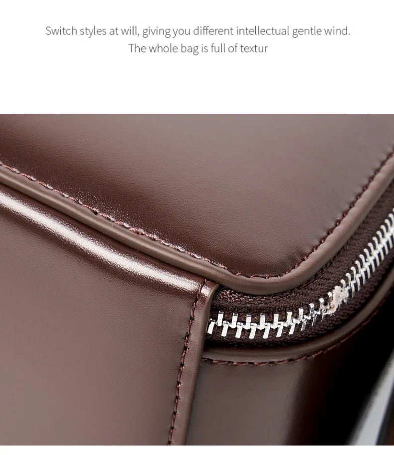 Sac Bandoulière en Cuir Femme chic "La Convoitée" - Restaur Cuirs