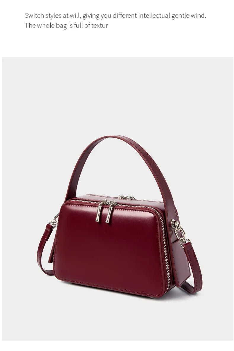 Sac Bandoulière en Cuir Femme chic "La Convoitée" - Restaur Cuirs