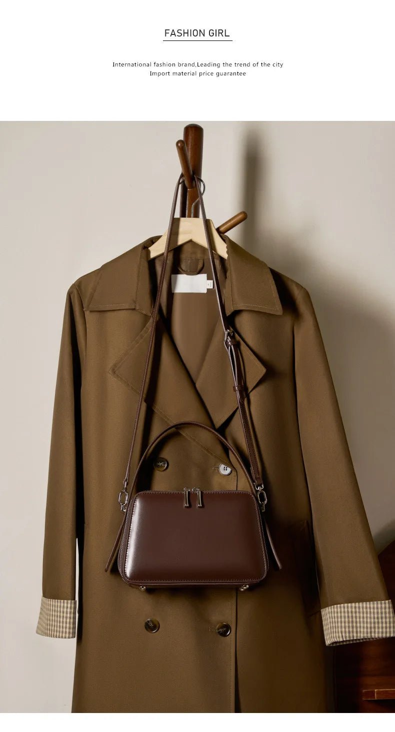 Sac Bandoulière en Cuir Femme chic "La Convoitée" - Restaur Cuirs
