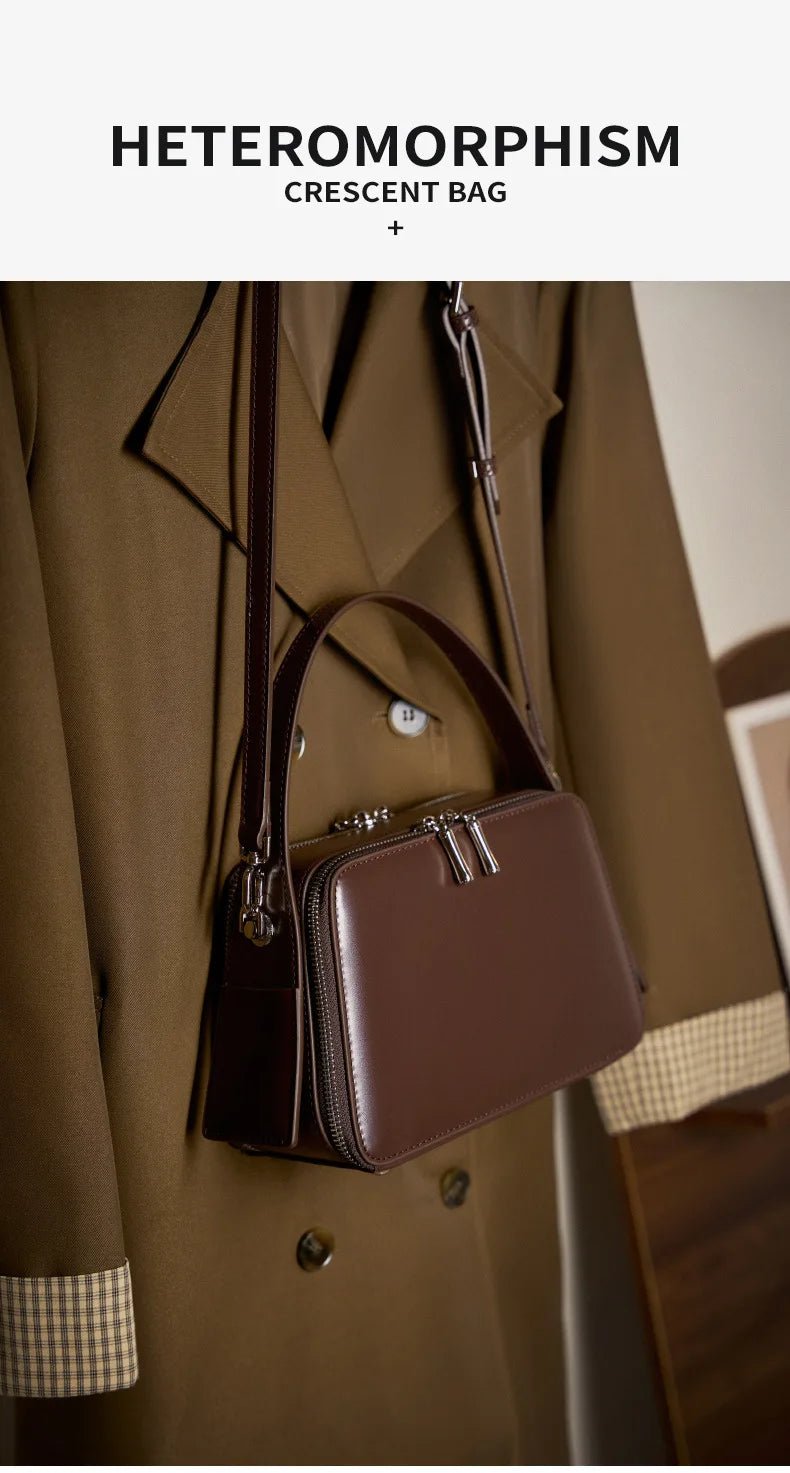 Sac Bandoulière en Cuir Femme chic "La Convoitée" - Restaur Cuirs